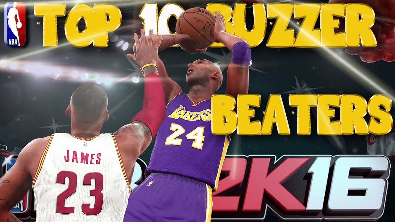 NBA 2K16 1st OFFICIAL TOP 10 BUZZER BEATERS Of The Week!