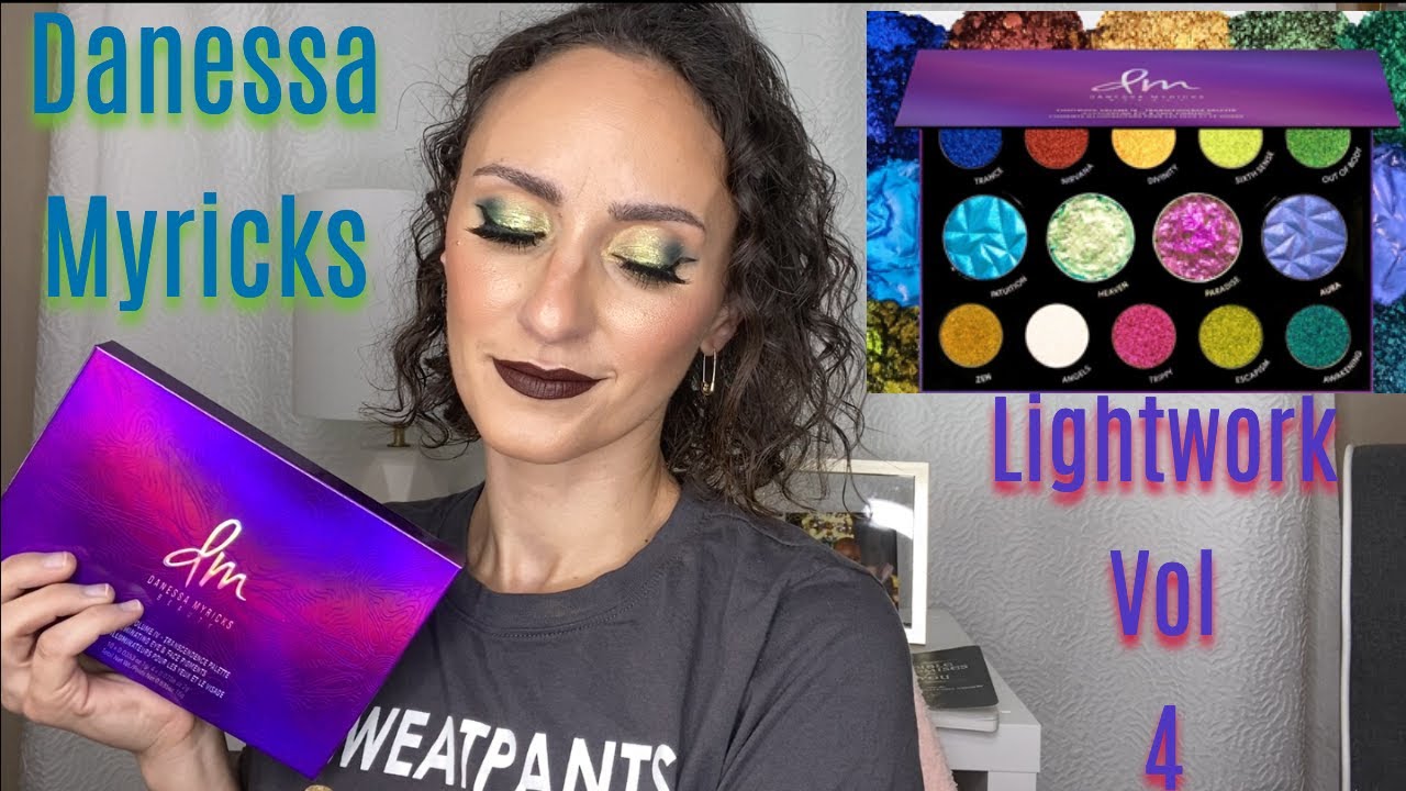 DANESSA MYRICKS LIGHTWORK VOL 4 TRANSCENDENCE PALETTE || THIS PALETTE IS SIMPLY MAGICAL