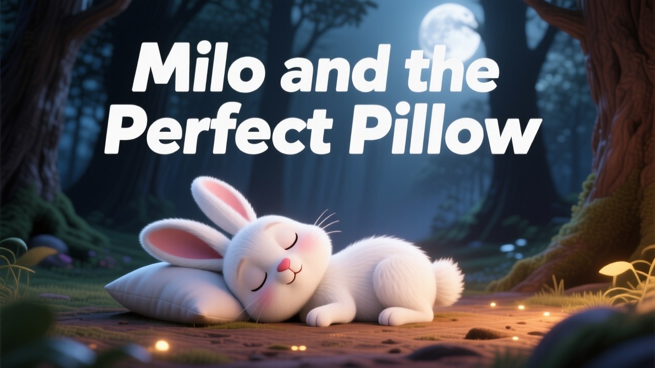 Milo and the Perfect Pillow    Calm Bedtime Story for Kids