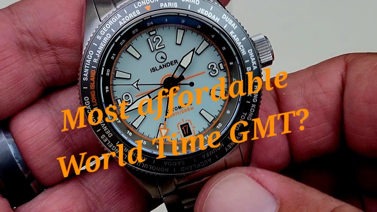 Islander Calabro GMT ISL-244/ Full Lume dial