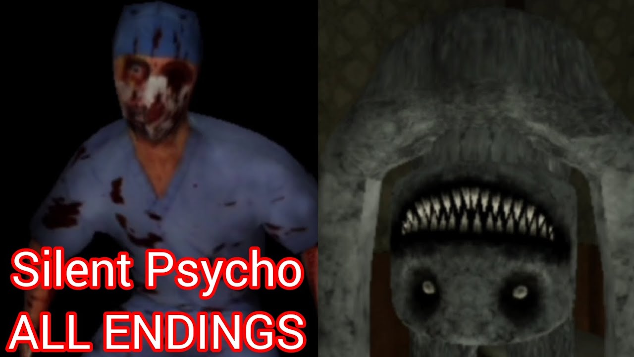 Silent Psycho - ALL ENDINGS - Full Walkthrough | Roblox