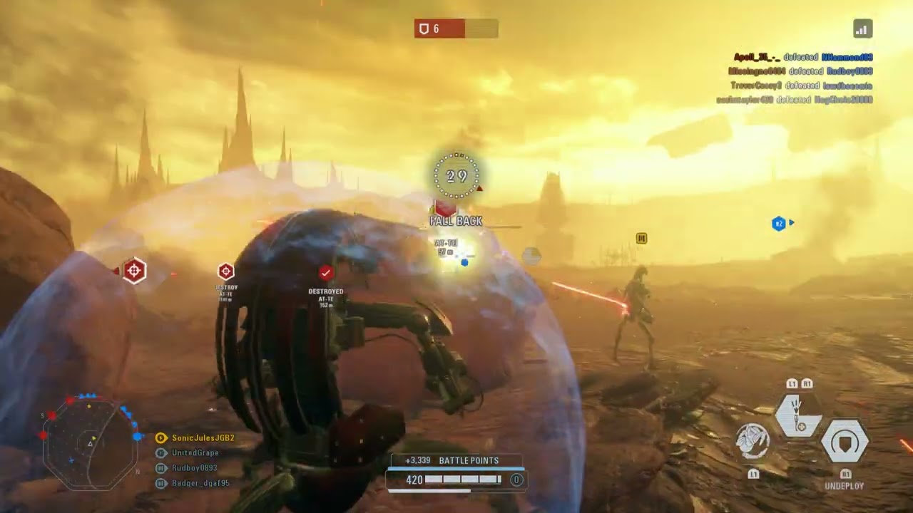 Star Wars Battlefront II: Galactic Assault #3324* (Separatist) [1080 HD]