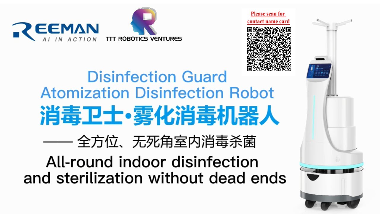 REEMAN Atomization Disinfection Robot Application