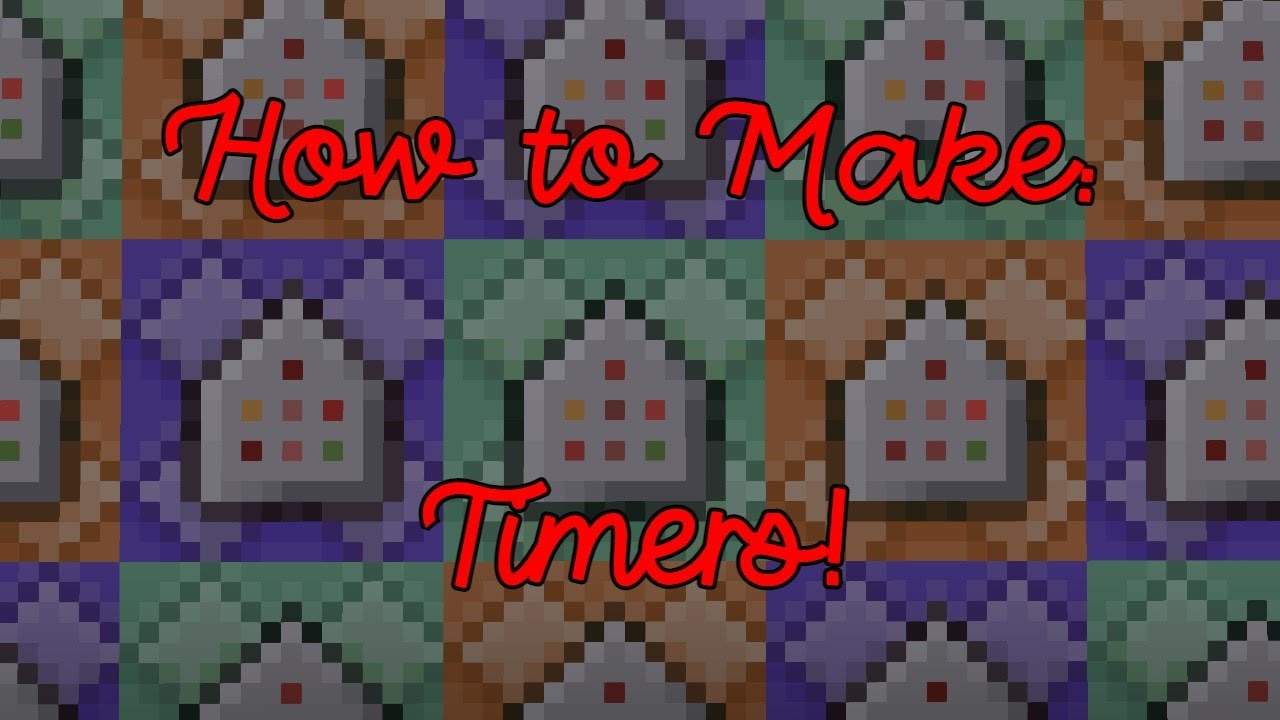 A COMPLETE GUIDE TO TIMERS IN MINECRAFT! (Command Block Tutorial)