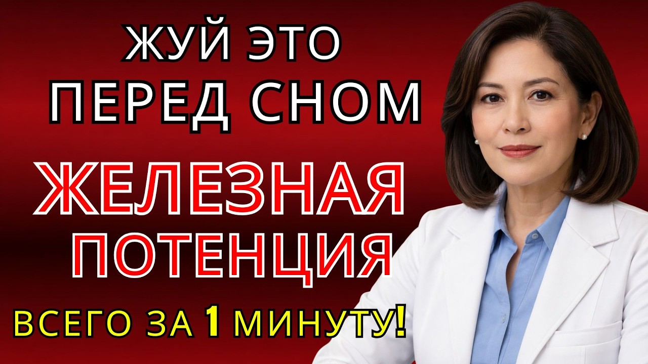 УРАЛОГ: ЖУЙ ЭТУ СПЕЦИЮ 1 МИНУТУ ДО СНА (АКТИВИРУЙ СВОЙ КРОВОТОК И ПОТЕНЦИЮ)