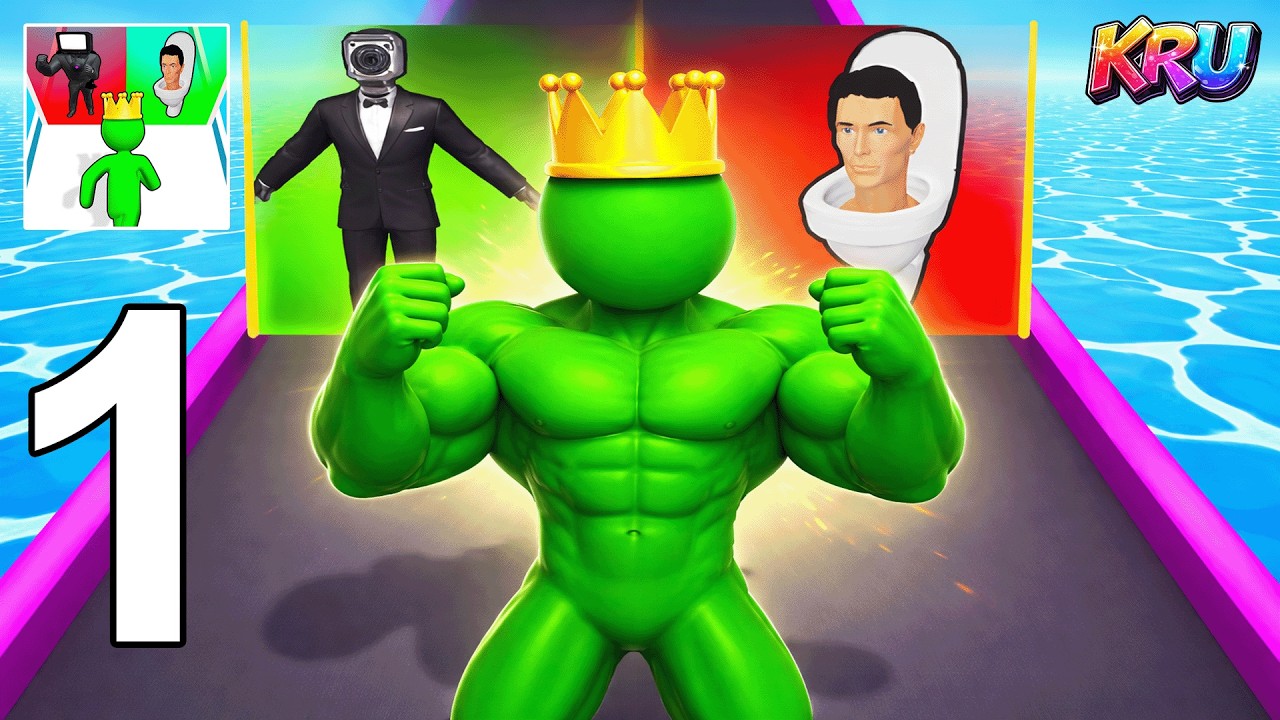 Giant Rush! Walkthrough Part 1 - Level 1-11 (Gameplay iOS, Android)