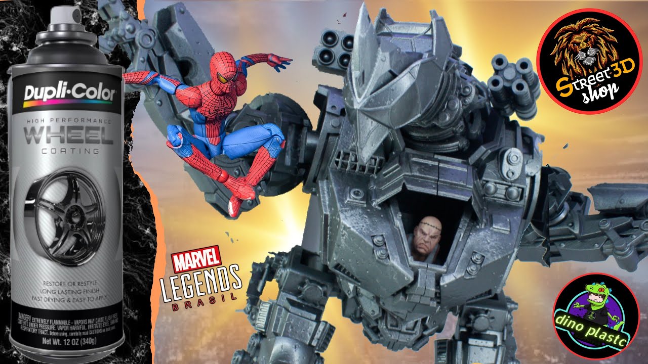 La mejor figura de rino !!!!!!! Marvel Legends !!!! #marvellegends #spiderman