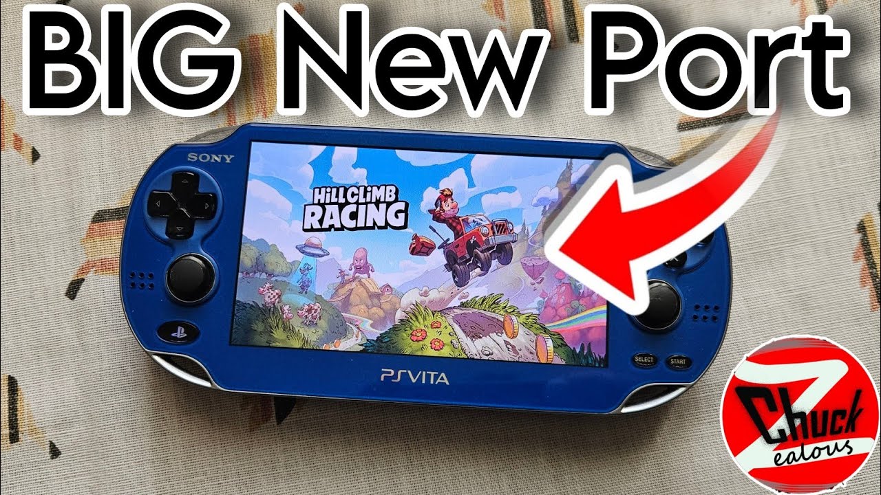 New PS Vita Port of Hill Climb Racing is AMAZING !!!
