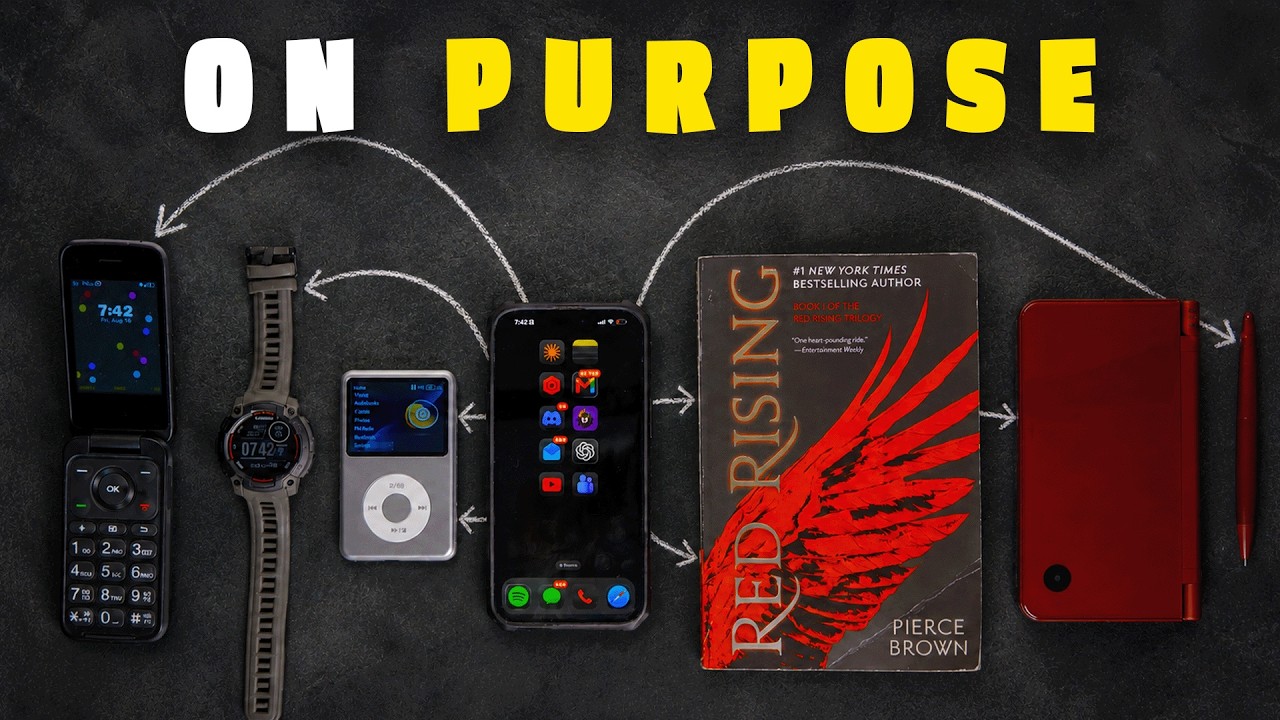 I split my smart phone into 5 things | Digital Minimalism and Decentralizing setup in 2026