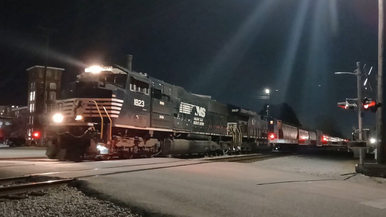 NS 1823(K5LLA Horn) Leads Norfolk Southern Train 191 Out Of Columbia SC 