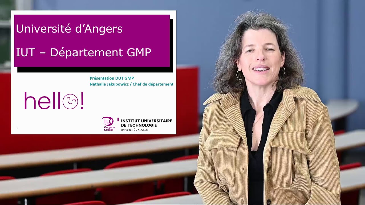 GMP-Présentation B.U.T. Génie Mécanique et Productique