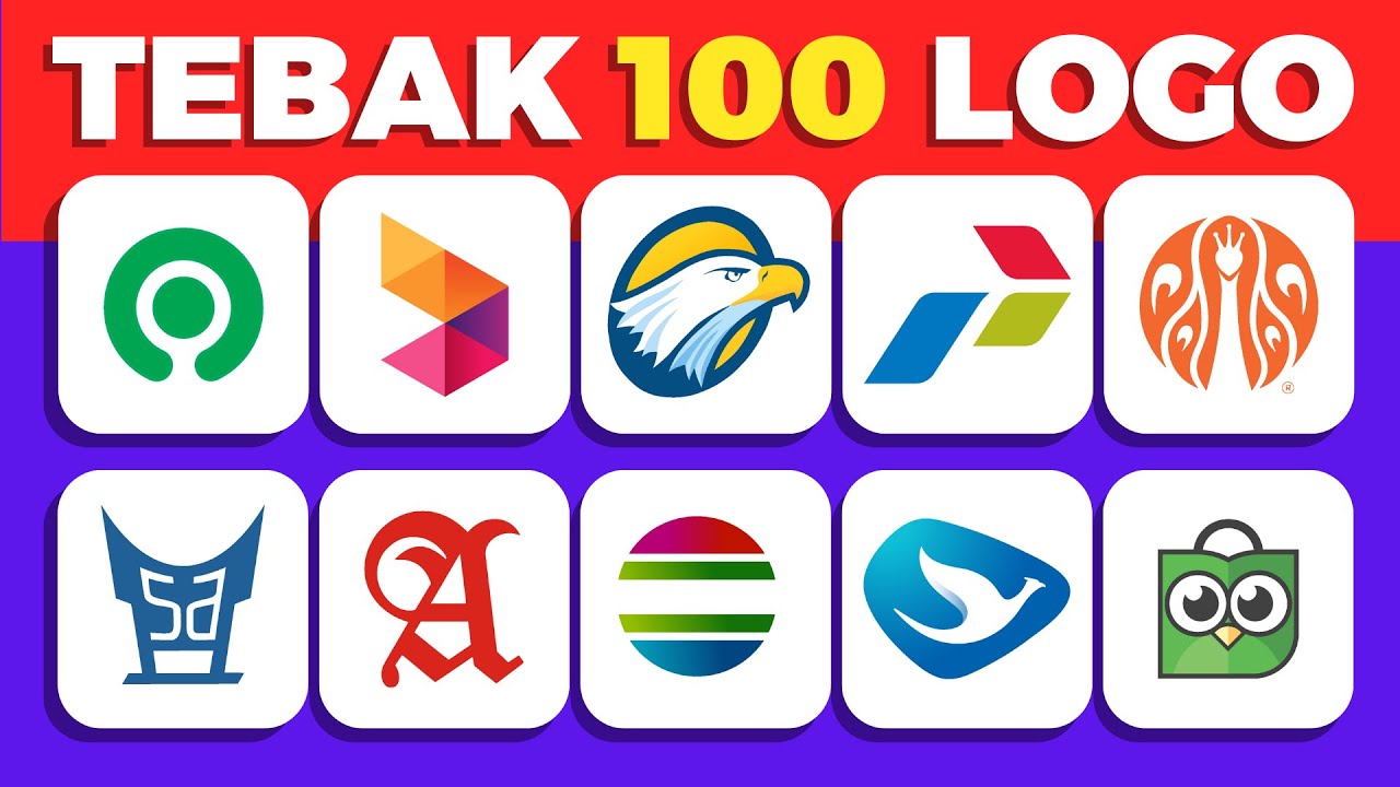 Tebak Logo dalam 3 detik ⏰| 100 Brand Indonesia | Kuis Logo