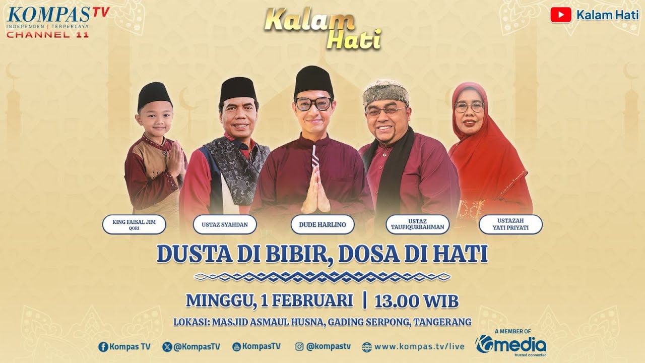 LIVE - Dusta di Bibir, Dosa di Hati | KALAM HATI