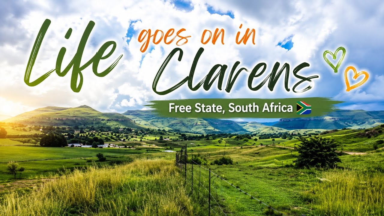 Life goes on in Clarens Free State