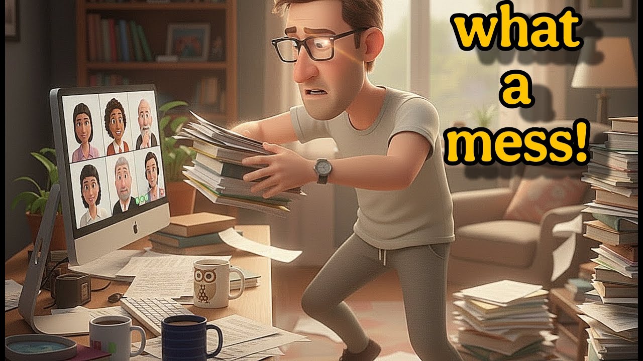 When “I’ll Clean It Later” Finally Caught Up | Learn English in a Story