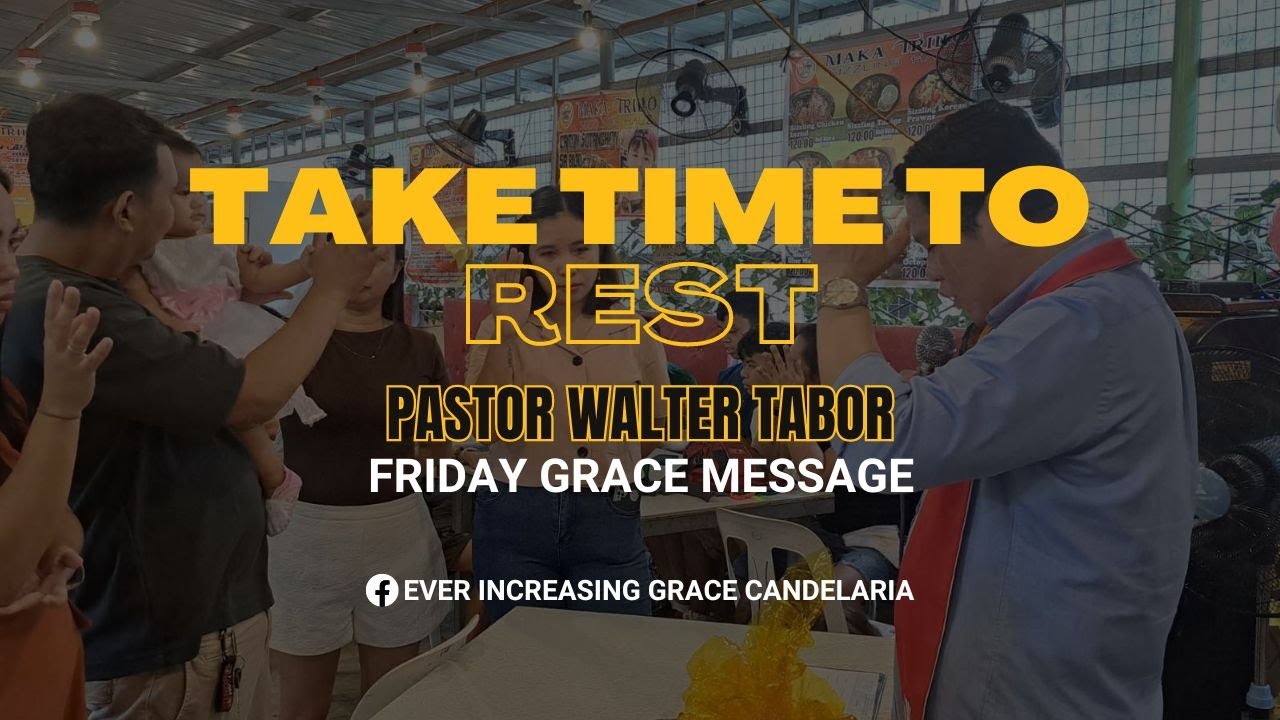 TAKE TIME TO REST