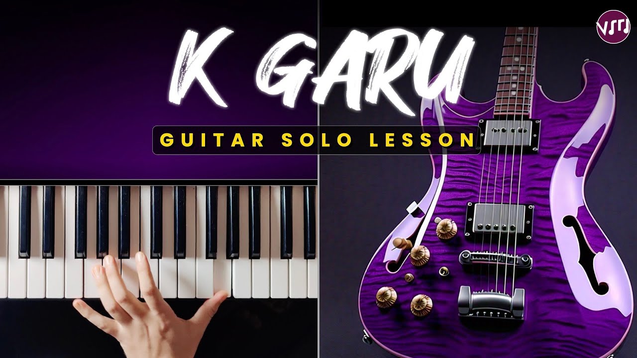 How to play K Garu Solo 🎸 | John & the Locals | Guitar Solo on Keyboard 🎹