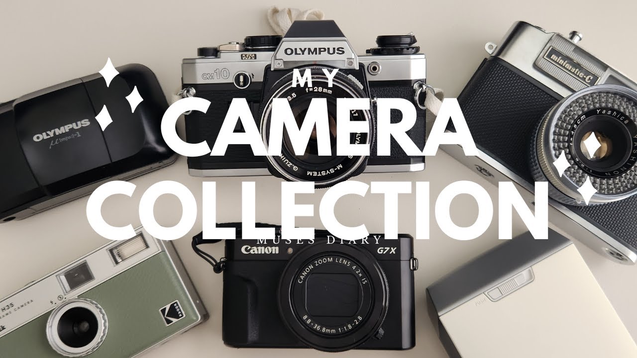 ˙✧˖°📸⋆｡˚My Camera Collection - film, digital, and broken˙✧˖°🎥⋆🎞️｡˚