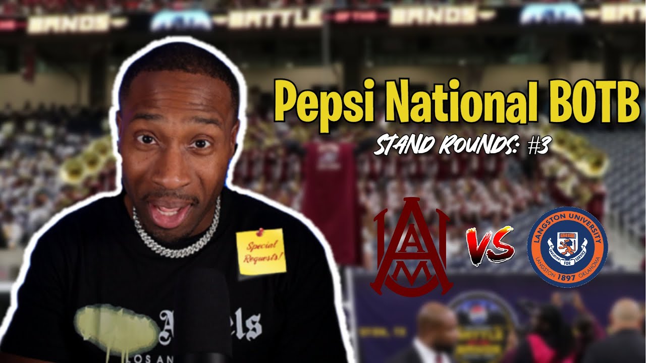 BandHead REACTS to AAMU vs Langston | Pepsi National BOTB Stand Round (2025)
