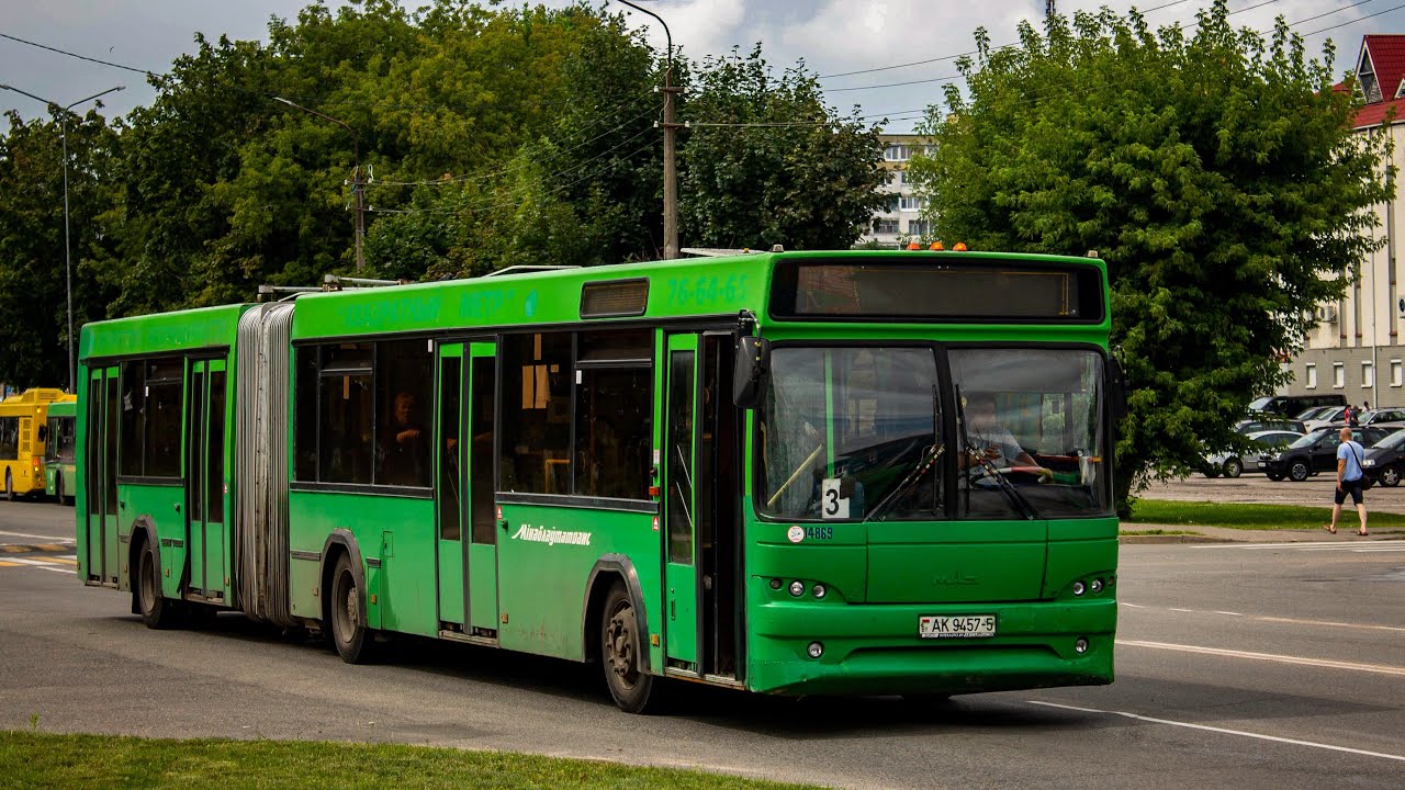 Поездка в автобусе МАЗ-105.465, маршрут 18а (ГОС№: АК 9457-5)