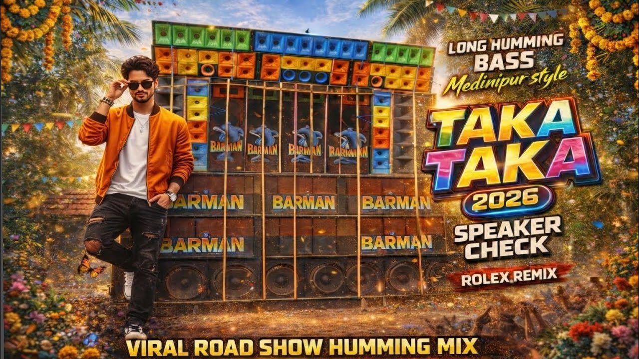 Rolex Remix Taka Taka ✨ Motto Mela Viral Song 1 Step  Humming Bass Song | Power Music Speaker Check