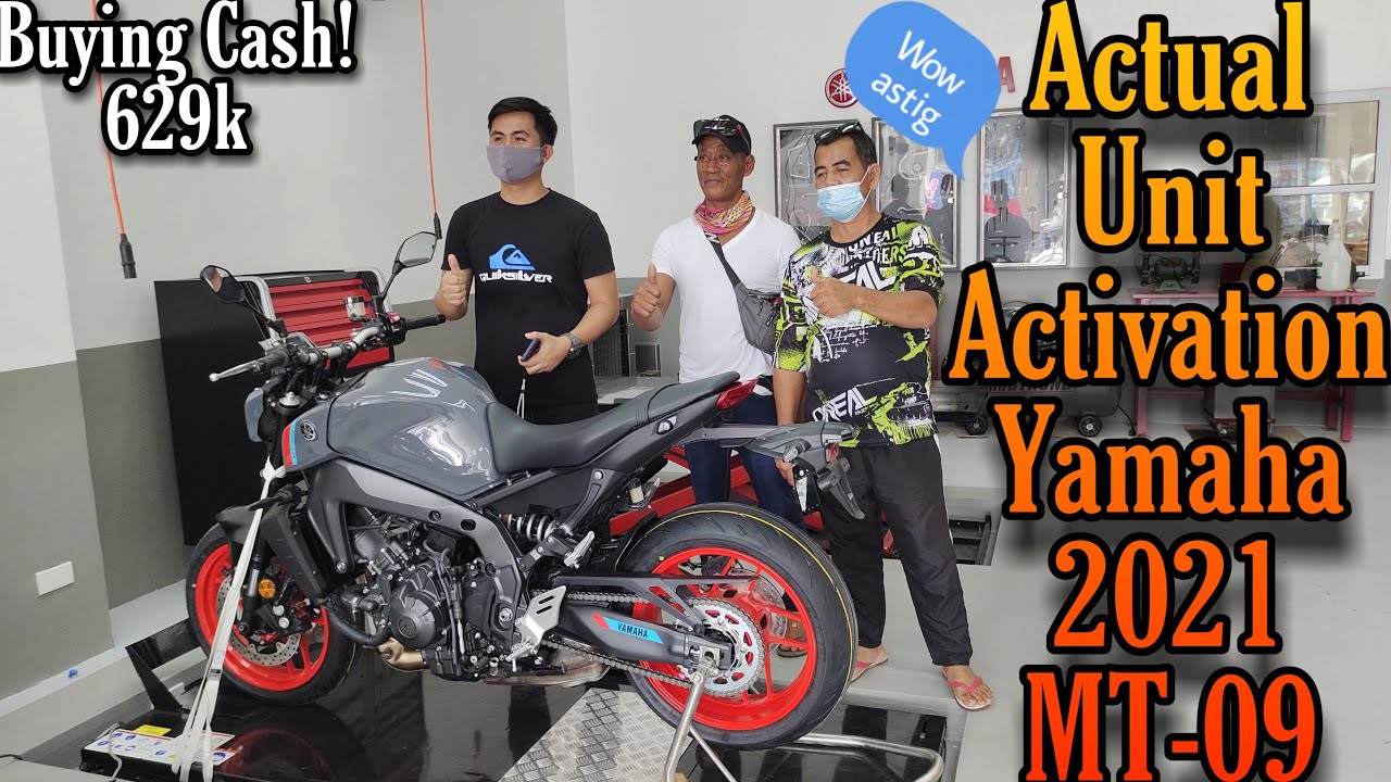 Pinaka Sikat na Big Bike Yamaha MT-09 , Bumili ng Cash , Actual Unit Activation at Release !629k