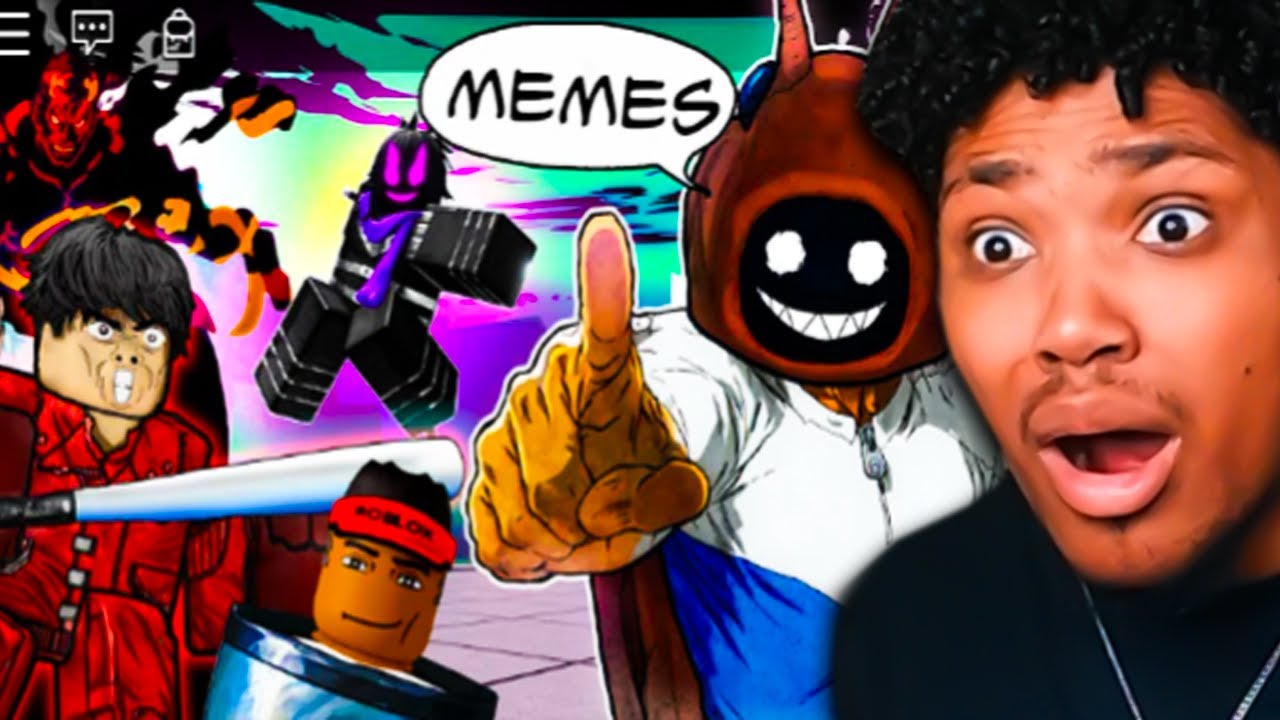 ROBLOX Strongest Battlegrounds Funny Moments 2 (Buur Memes Reaction)
