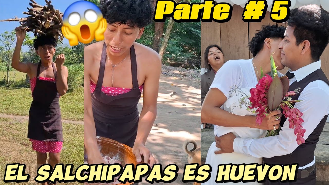 //El Salchipapas Es Huevon😱Se Caso Con Un Hombre Huevon💔Casarse No es Facil