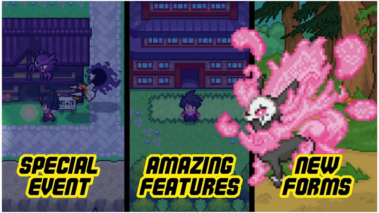 New GBA Rom Hack 2025 | Mega Evolution | D-Max | G-Max | New Story| New Region | Events ...