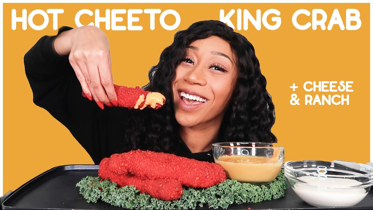 HOT CHEETO KING CRAB WITH RANCH AND CHEESE!