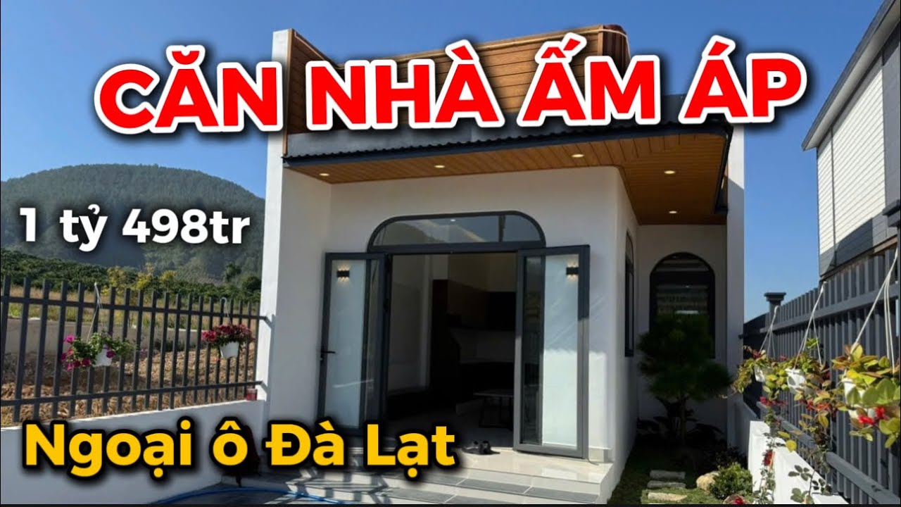 Nhà ven Đà Lạt| Chạm gần hơn với giấc mơ mua nhà nghỉ dưỡng vì giá nhà đẹp quá rẻ! 