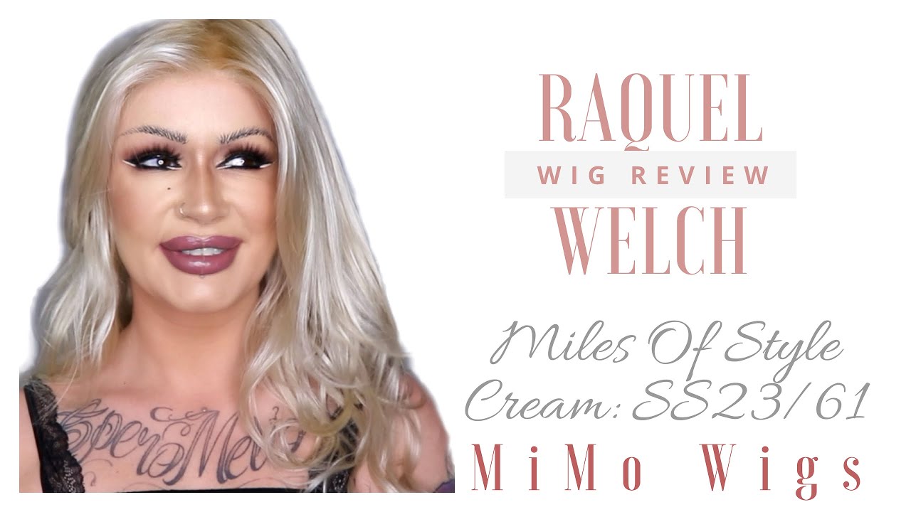 Raquel Welch MILES OF STYLE (Cream SS23/61) | WIG REVIEW | Alopecia - MiMo Wigs