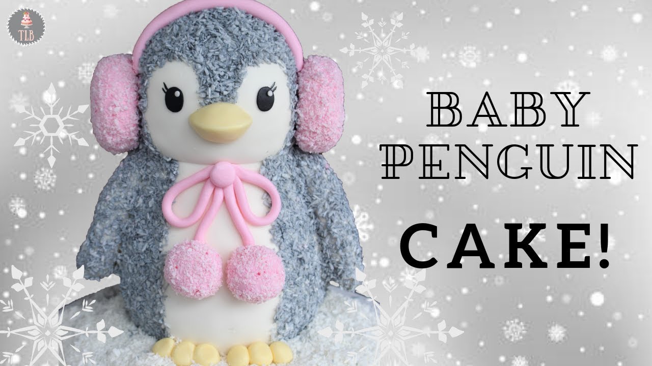 Baby Penguin Cake Tutorial! | Christmas Cakes