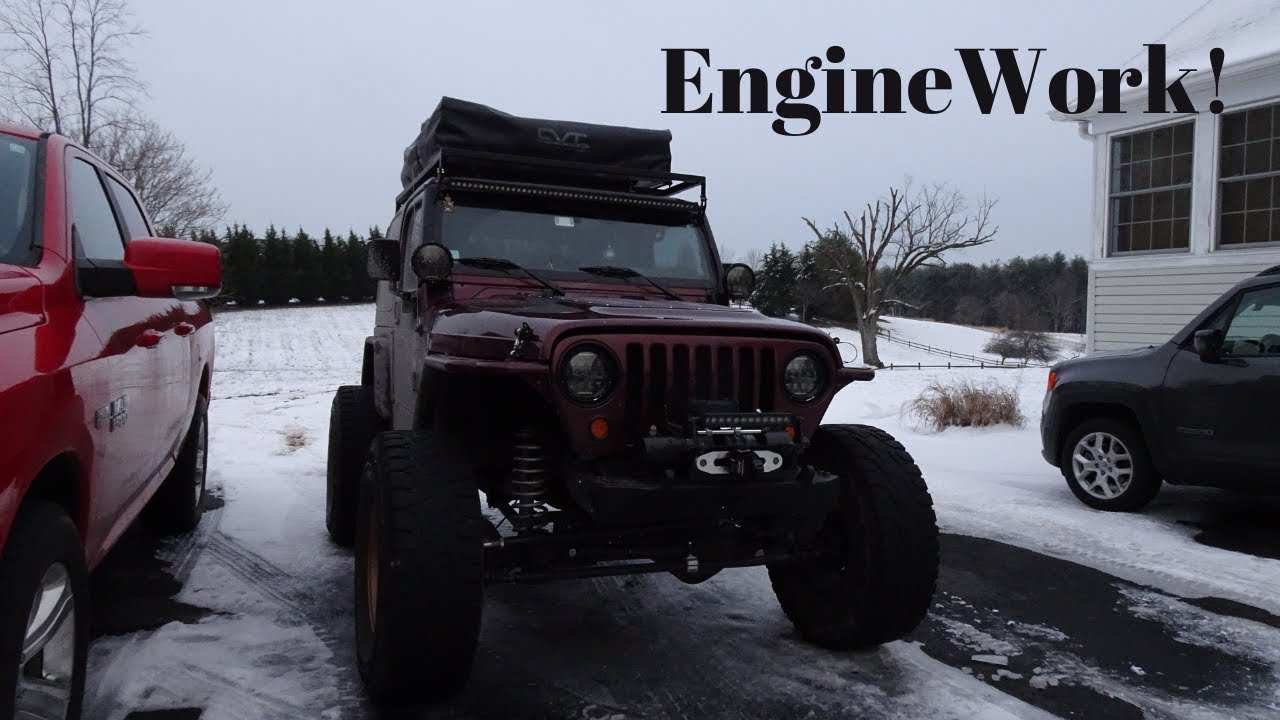 Noise Reduction??  We replaced the rocker arms, rocker arm pivots and pushrods!!  Jeep TJ 