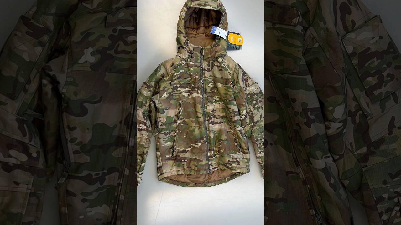 Tactical winter jacket UATAC Multicam Ripstop Climashield Apex