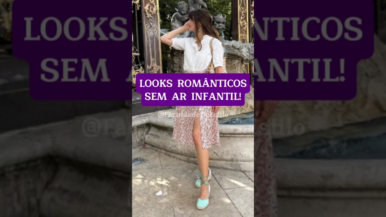 Esse Truque Deixa o Seu Look Mais Elegante e Rom&acirc;ntico 💕✨#moda