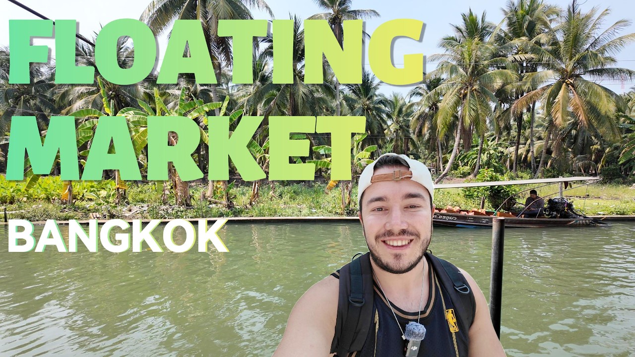 TRENİN İÇİNDEN GEÇTİĞİ PAZAR! 🚂 | Bangkok Yüzen Pazar & Sukhumvit Gece Turu