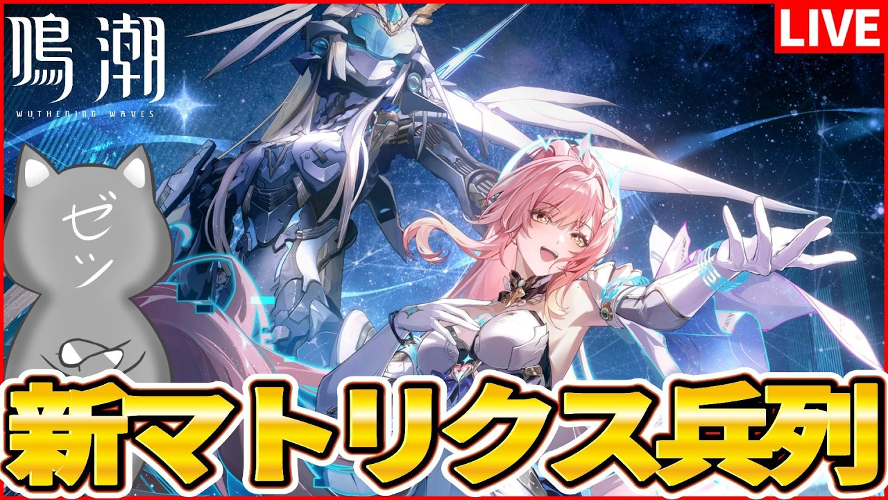 【鳴潮】エイメス加入後の新マトリクス挑戦【Wuthering Waves】