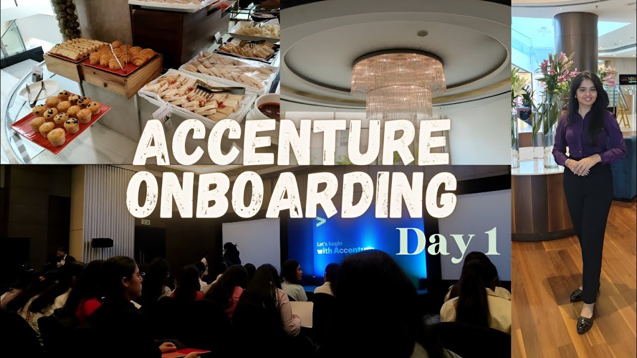 First Day at @Accenture Onboarding!! || Day 1 at Accenture || Being Ananya