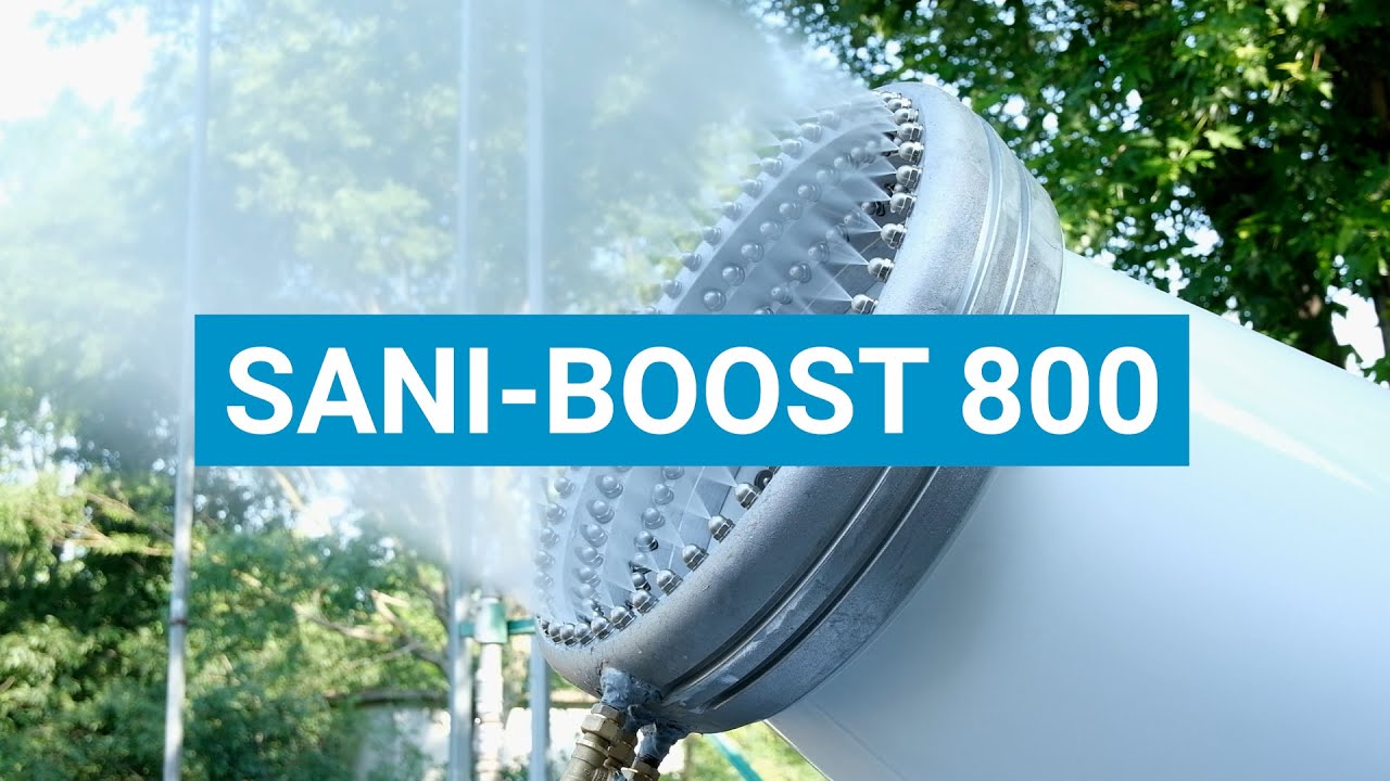 Fog cannon Sani-Boost 800, for dust and odours suppression