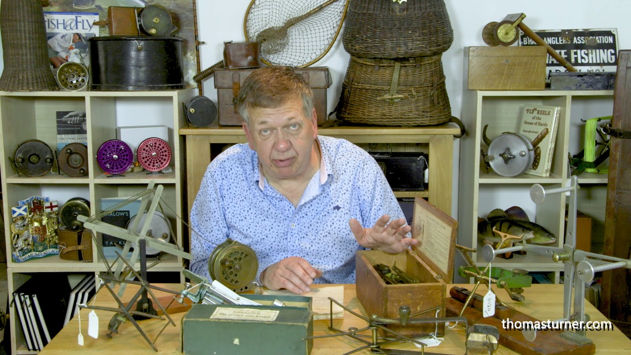Antique and Vintage Fishing Line Dryers and Winders