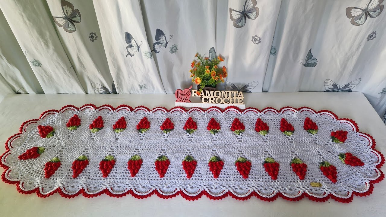 Passo a passo de  como fazer esses Morangos 🍓 do caminho de mesa Morangos 🍓 