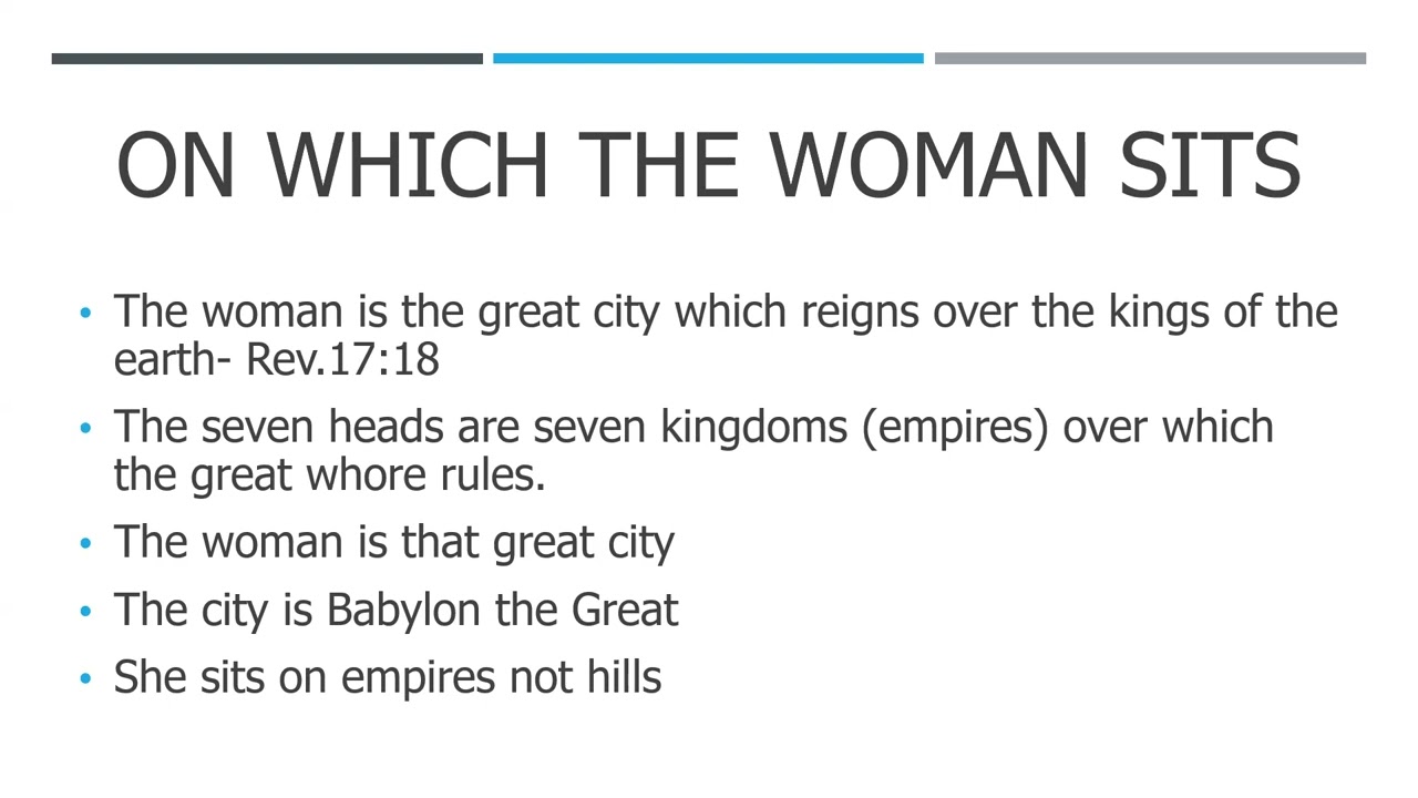 Revelation 13 and 17 Part 8