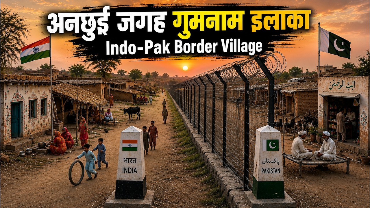भारत का आखिरी गांव अनछुई जगह Renuka Last village indo-pak border | india pakistan border zero line