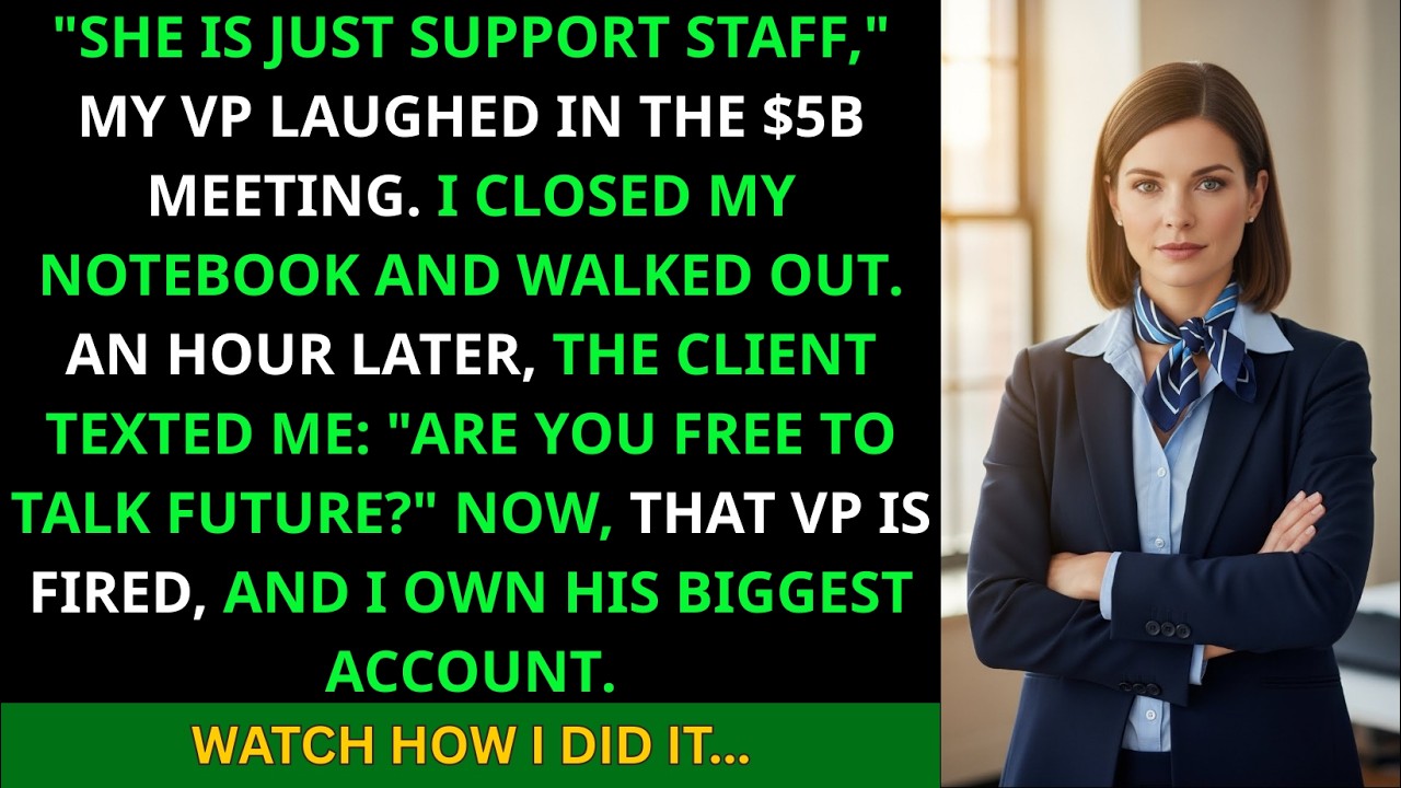 VP Called Me 'Just Support Staff' - The $5B Client Walked Out With Me | Corporate Revenge