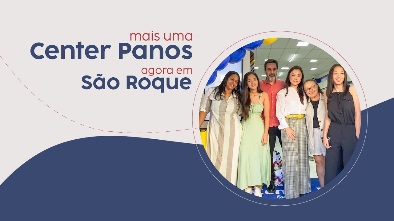 INAUGURA&Ccedil;&Atilde;O CENTER PANOS S&Atilde;O ROQUE