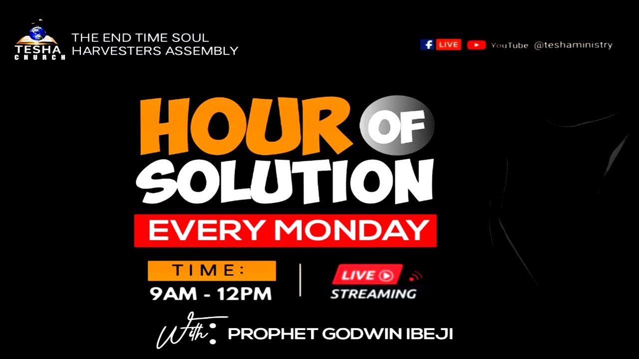 HOUR OF SOLUTION ||- PROPHET GODWIN IBEJI || 16-02-2026