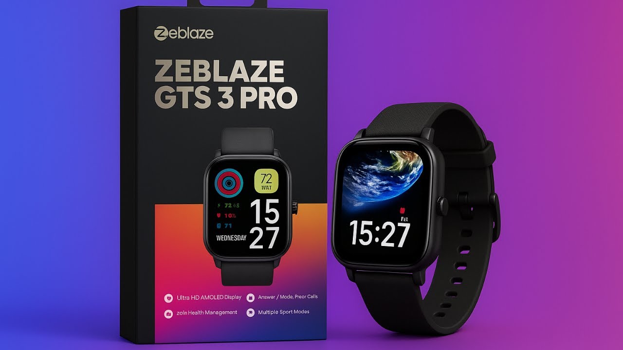 Unboxing the Zeblaze GTS 3 Pro | Cheap Smartwatch with Premium Features!