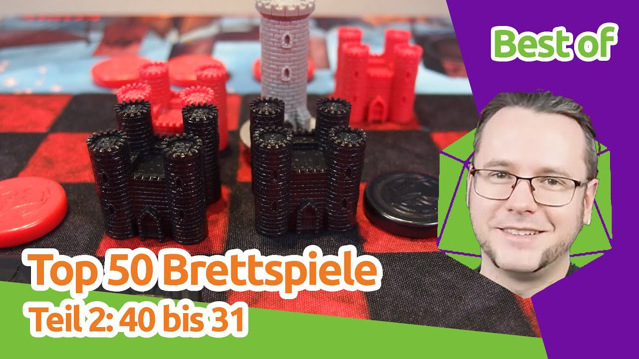 Top 50: Die besten Brettspiele aller Zeiten (Stand 2025) - Teil 2: #40-31 | staygeeky