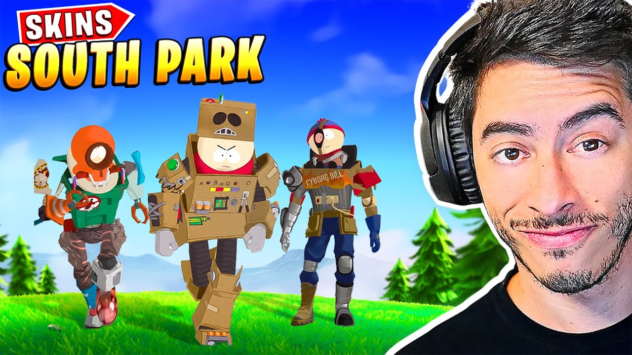 REVELARAM AS SKINS DO SOUTH PARK